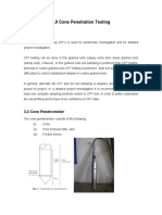 3.0 Cone Penetration Testing