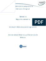 Unidad 3. Metodos de Integracion PDF