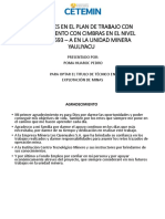 Controles en El Plan de Trabajo Con Sostenimiento