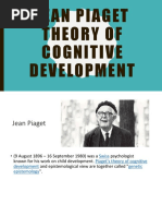 Cognitive Dev Piaget