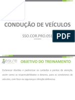 Treinamento Condução de Veículos