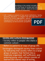 Society Vs Culture