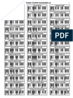 Piano Chord Diagrams (C)