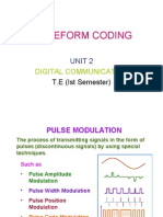 Waveform Coding: Digital Communication