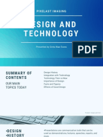 Design Challenge Blue Gradient Technology Wide Presentation11111