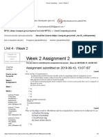 Solutioncloud Computing - Unit 4 - Week 2