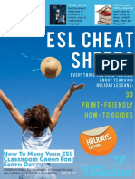 30 Busy Teacher's ESL Cheat Sheets Holidays PDF