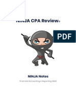 NINJA CPA Review FAR CPA Exam NINJA Notes