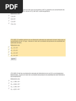 Examen Practica 13 Química General II