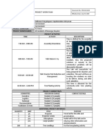 Brgy. Bayalse Work Plan