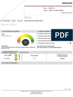 Reporte de Credito Infocorp