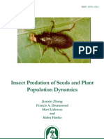 Insect Predation of Seeds and Plant Populations Dynamics