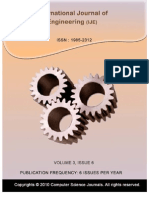 International Journal of Engineering (IJE), Volume (3) : Issue