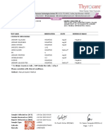 Thyrocare Report 09 Oct 2019