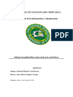 Informe Escrito de Polimorfismo Clases Abstractas e Interfaces