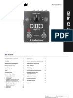 Manuale Italiano. Ditto X2 Looper