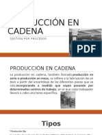 Producción en Cadena