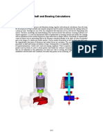 Shaft and Bearing Calculations in Pumps