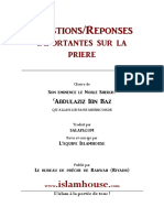 FR Fatawa Priere Ibn Baz2 PDF