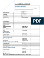 CV FORMAT Parviz