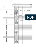 Construction Schedule