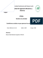 Condiciones Sociales en Que Aparecen Las Escuelas Éticas