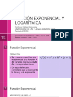 Funcion Exponencial y Logaritmica