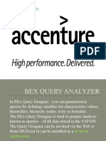 Bex Query Analyzer: Group-6 Avr Phani Krishna Dixith Gandhe Kiran J Gowda Nitin Shah Viabhav Verma