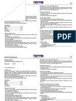 Norma Reagent Instructions