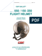 LH Series Flight Helmet Instruction Manual PDF