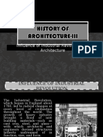 Influence of Industrial Revolution On Architecture