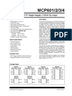 Opamp MCP601