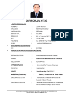 CURRICULUM VITAE - JESUS WALTER MARTINEZ RAMIREZ. (Enviar)