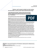 (19330693 - Journal of Neurosurgery) Effects of Distance and Transport Method On Intervention and Mortality in Aneurysmal Subarachnoid Hemorrhage