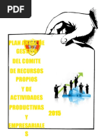 Plan Recur Propios Iepnc 2015