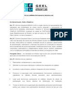 Estatuto Do Grêmio Estudantil 2017