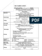 MODULE 1 - Diagramme de Fabrication Tomme Pyrénées