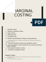 MARGINAL COSTING (Ai1)