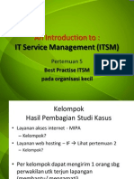 Topik Khusus 5 ImplementasiITSMpadaOrganisasiKecil