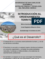 Introducción Al Ordenamiento Territorial