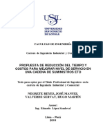 2016 - Negrete - Propuesta de Reducción Del Tiempo PDF