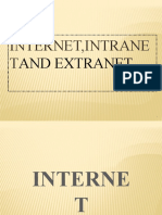 Internet, Intranet &amp Extranet