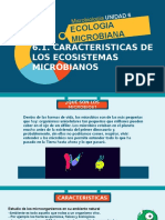 Caracteristicas de Los Ecosistemas Microbianos MICROBIOLOGIA