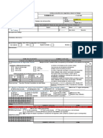 Formato Permiso de Trabajo en Excavación