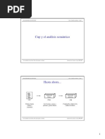 CUP y El Analisis Semantico