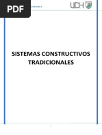 Sistema Constructivo Tradicional