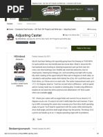 Adjusting Caster - MJ Tech - DIY Projects and Write-Ups - Comanche Club Forums