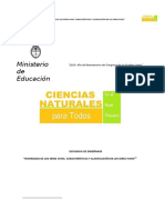 (Seres Vivos - Caracteristicas y Clasificación - Secuencia) Word