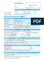 Mortgage Key Facts Sheet