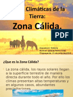 Zonas Climáticas de La Tierra (Zona Calida)